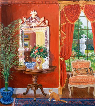 Corridoio rosso (stile vittoriano) da William Ireland
