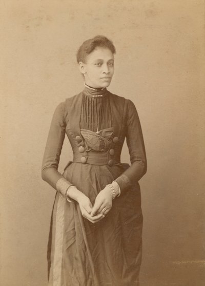 Carta da visita di una donna, 1885-1892 da William J. Kuebler