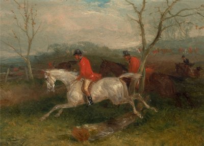 Caccia alla volpe: Arrivando a una recinzione (Grido completo) da William J. Shayer