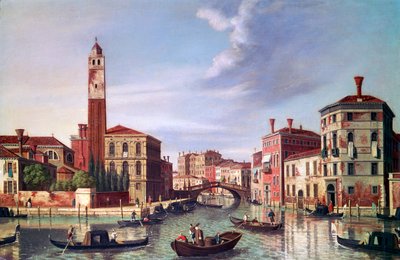 Palazzo Labia, Canale di Cannaregio, c1750-1771 da William James