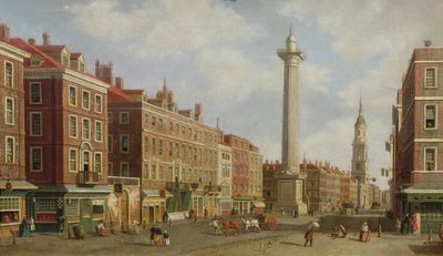 Veduta del Monumento, c.1770 da William James