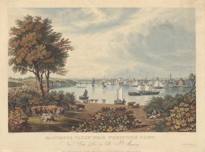 Baltimora presa vicino a Whetstone Point da William James Bennett
