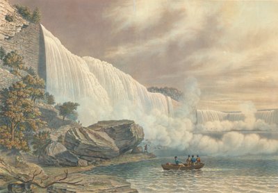 Cascate del Niagara dal lato americano da William James Bennett