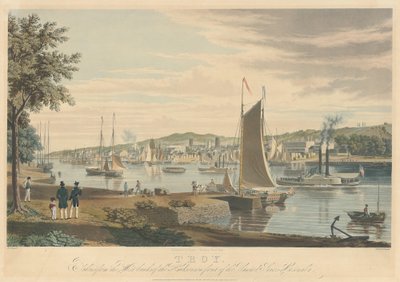 Troy: vista dalla riva occidentale dell