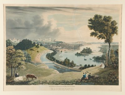 Veduta di Richmond da William James Bennett