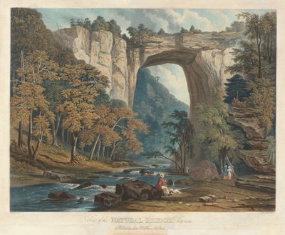 Vista del Ponte Naturale da William James Bennett after Jacob C. Ward