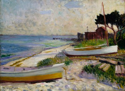 Scena di spiaggia, prima del 1930 da William James Glackens