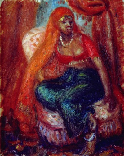 Donna nera in costume da William James Glackens