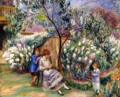 Nel giardino da William James Glackens