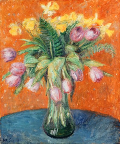 Tulipani Lavanda e Narcisi da William James Glackens