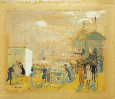 La Batteria da William James Glackens