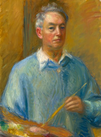 Autoritratto di William Glackens da William James Glackens