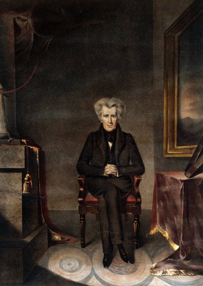 Andrew Jackson, pub. c.1835 da William James Hubard