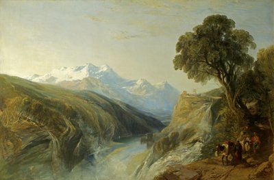 Una scena alpina da William James Muller