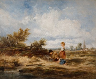 Hampstead Heath - La trappola per uccelli da William James Muller