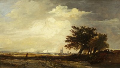 Paesaggio con chiesa, c.1839 da William James Muller