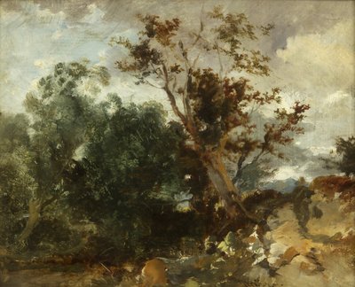 Studio di Alberi, c.1840 da William James Muller