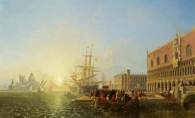 Il Palazzo Ducale, Venezia da William James Muller