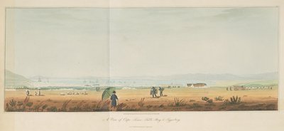 Veduta di Città del Capo, Table Bay e Tygerberg, da Travels in the Interior of Southern Africa, vol. 1 da William John (after) Burchell