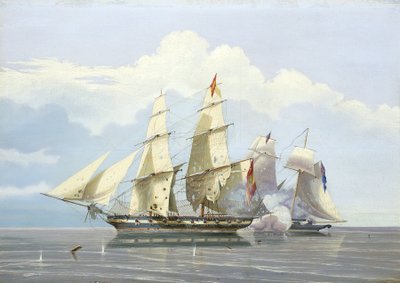 La cattura della nave negriera spagnola 