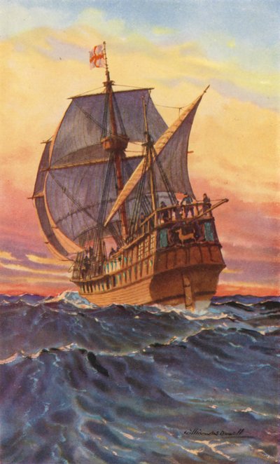 Il Golden Hind di Drake da William John Patton McDowell