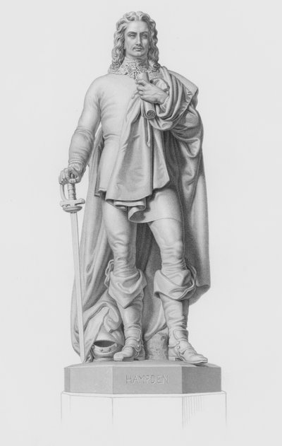 Hampden, inciso da W Roffe dalla statua di J H Foley, RA da William John Roffe