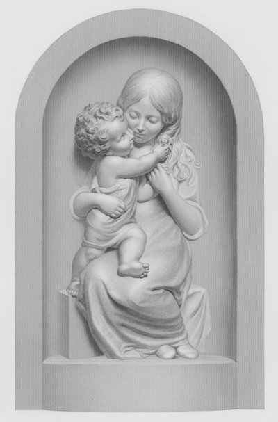 La sorella e il fratello, inciso da W Roffe dall