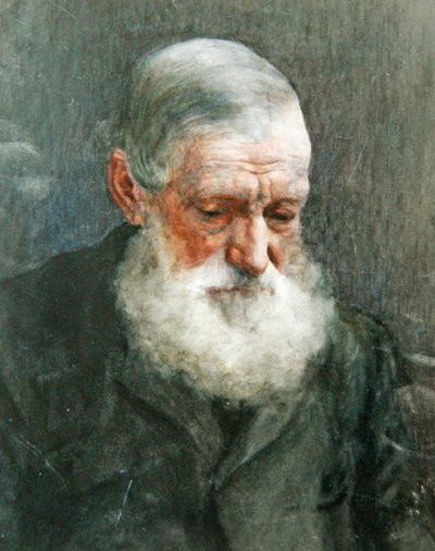 Ritratto di un gentiluomo barbuto, c.1880 da William John Wainwright