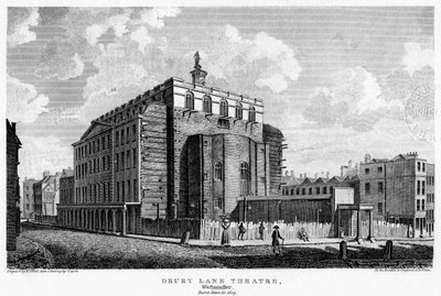 Teatro Drury Lane, Westminster, Londra, XIX secolo da William Johnstone White