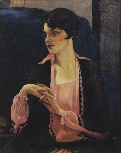 Ritratto di una Donna, Mezza Lunghezza, 1905 da William Kay Blacklock
