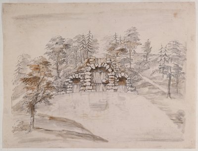 Chiswick, progetto per una cascata da William Kent