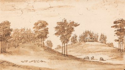 Progetto per un padiglione in un parco dei cervi da William Kent