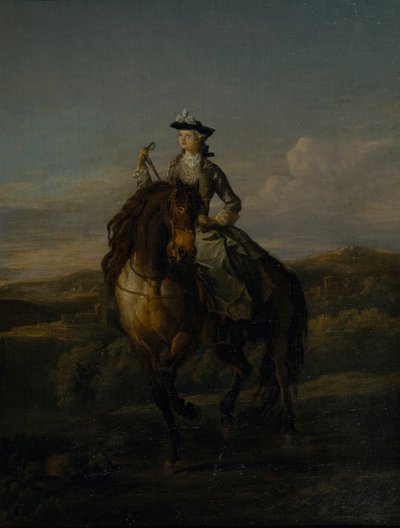 Ritratto equestre di Charlotte Boyle, Marchesa di Hartington da William Kent