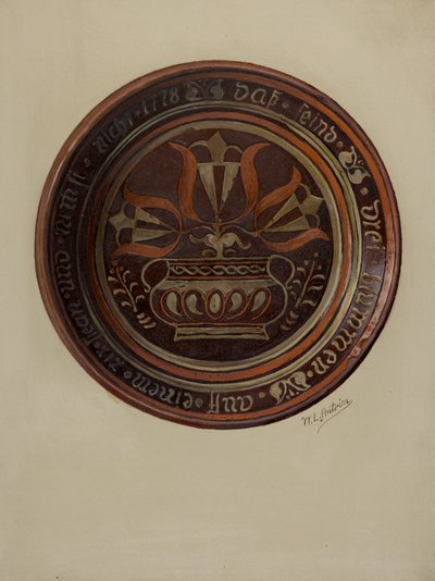 Piatto Tedesco della Pennsylvania da William L Antrim