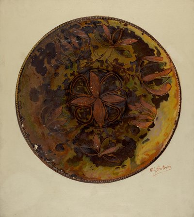 Piatto tedesco della Pennsylvania da William L Antrim