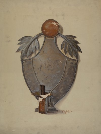 Applique di Latta Tedesca della Pennsylvania da William L Antrim