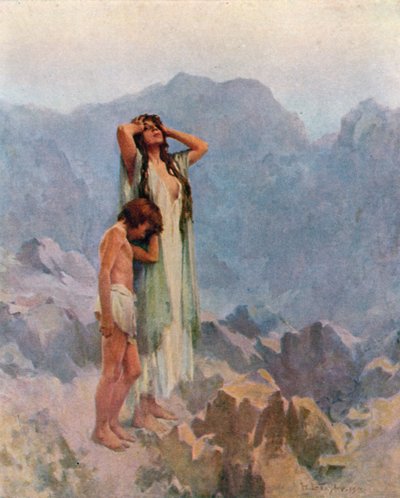 Agar e Ismaele nel Deserto da William Ladd Taylor