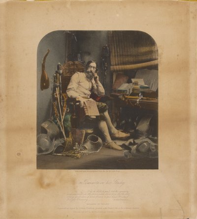 Don Chisciotte nel suo studio da William Lake Price