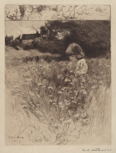 Cappuccetto Rosso da William Langson Lathrop