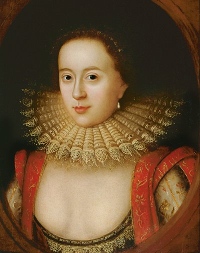 Ritratto di Frances Howard (1590-1632) Contessa di Somerset, c.1615 da William Larkin