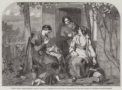 Tempi felici, intreccio di paglia, vicino a St Albans da William Lee