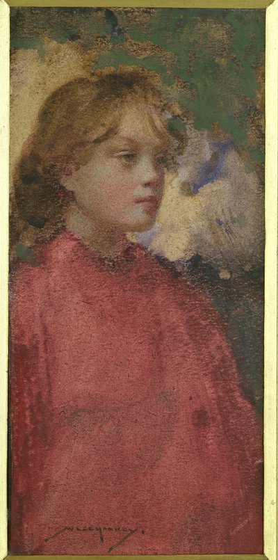 Ragazza in rosso da William Lee Hankey