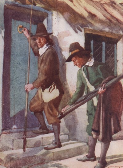 Illustrazione per Il perfetto pescatore di Izaak Walton (litografia a colori) da William Lee Hankey