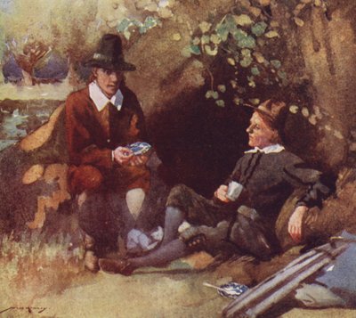 Illustrazione per Il pescatore completo di Izaak Walton da William Lee Hankey