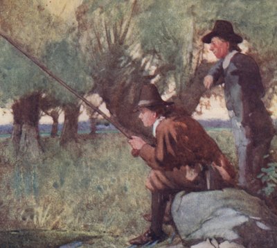 Illustrazione per The Compleat Angler di Izaak Walton da William Lee Hankey