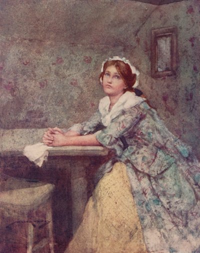 Illustrazione per Il villaggio abbandonato di Oliver Goldsmith da William Lee Hankey