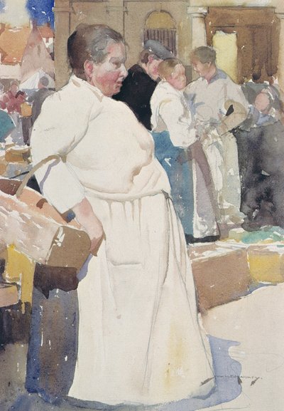 Madame la Menagere, Etaples da William Lee Hankey