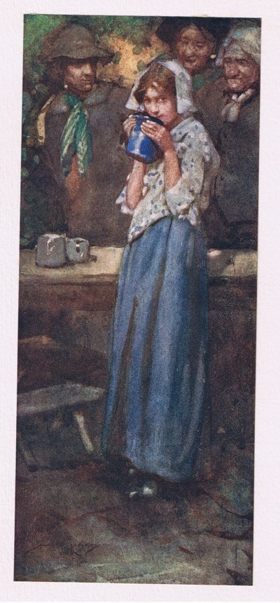 Né la fanciulla timida, mezza disposta a essere premuta, bacerà la coppa per passarla a riposo da William Lee Hankey