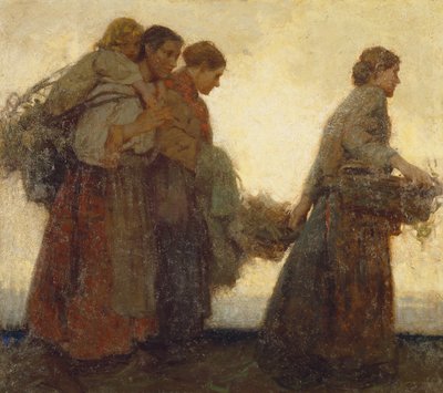 Sulle dighe, c.1910 da William Lee Hankey