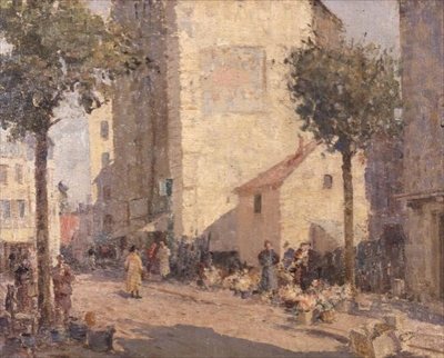 Ceramiche e fiori, Dieppe da William Lee Hankey
